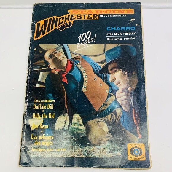 RARE Magazine "STAR CINE WINCHESTER #29 (May-June 1972)" Elvis Presley In Charro - Picture 1 of 9